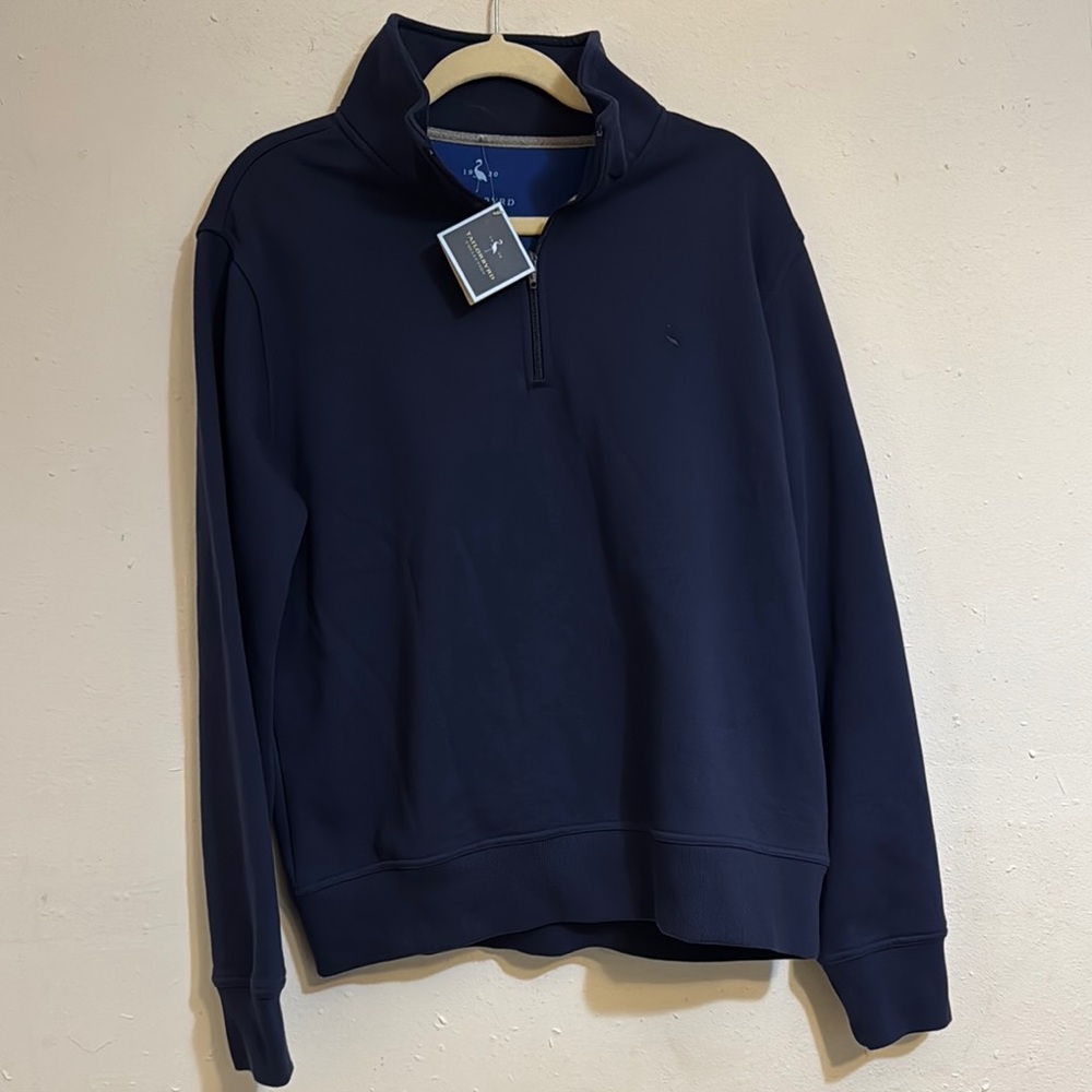 Navy Quarter-Zip Pullover